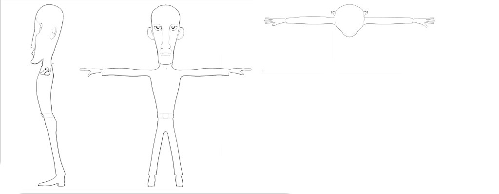 MODEL SHEET - COWBOY