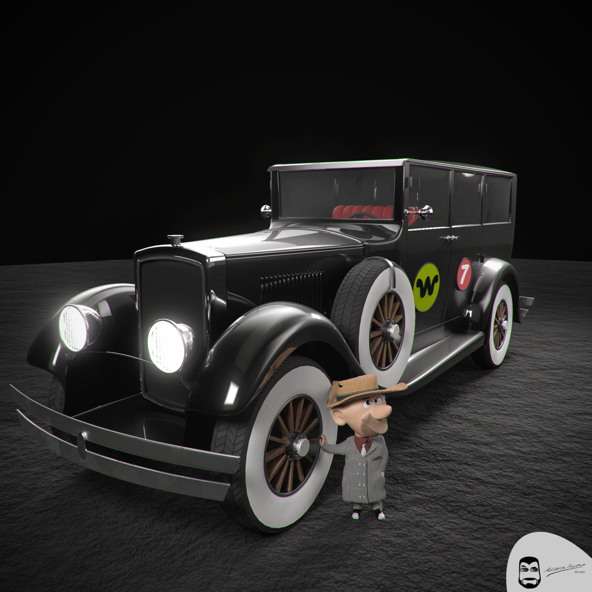 CENA 01 DUM DUM E CARRO_1